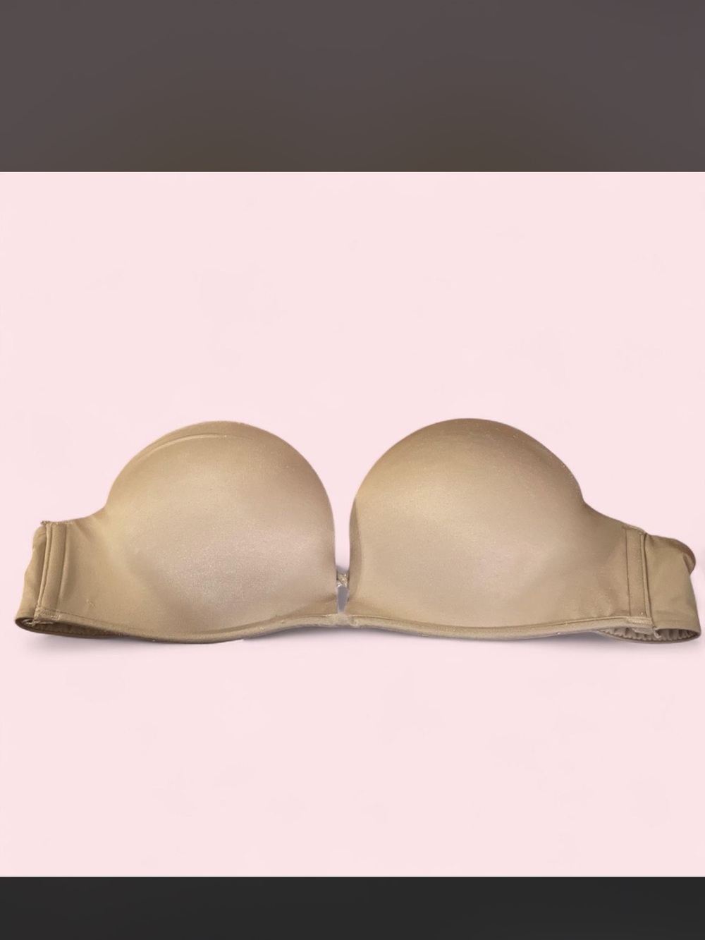 Strapless Tan Push-up Bra